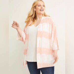 LB Pink Tie-Dye Over-piece 14/16